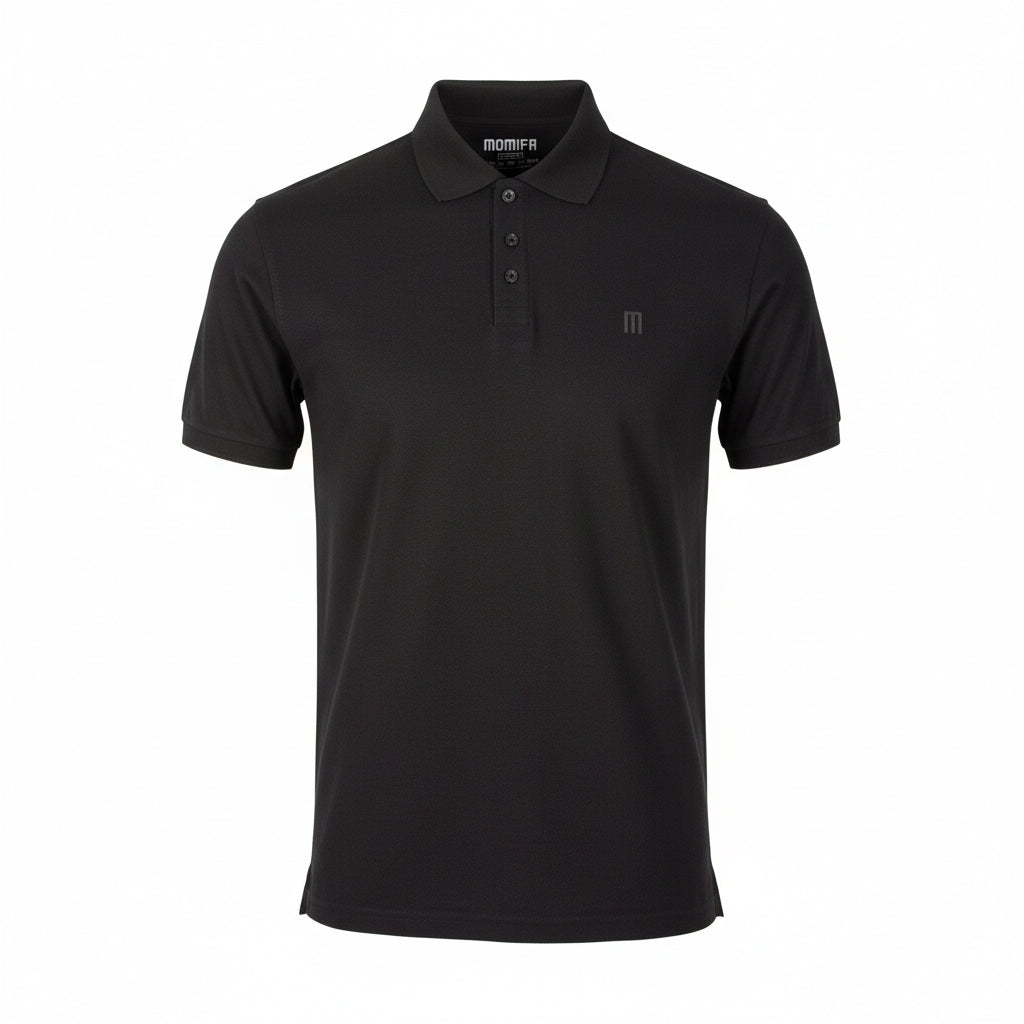 Onyx Black MOMIFA Classic Polo