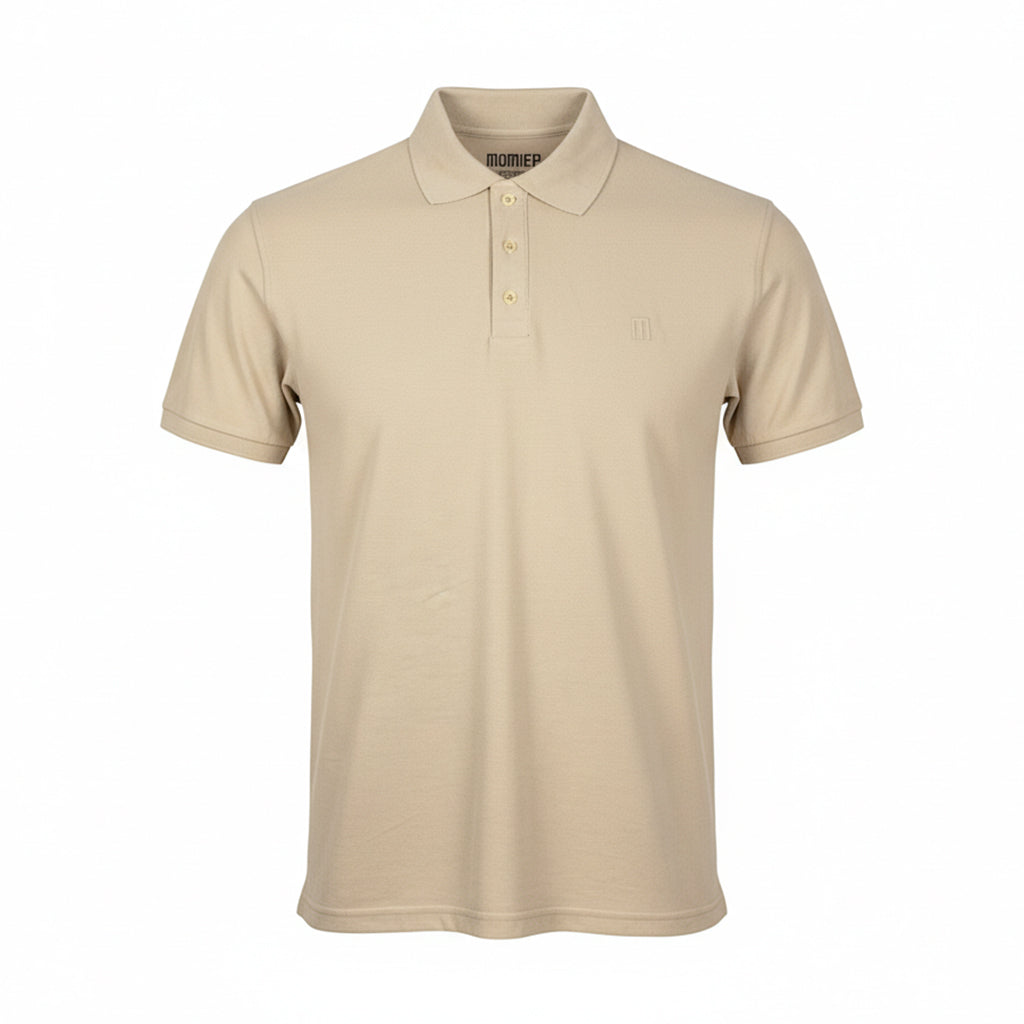 Rich Cream MOMIFA Classic Polo