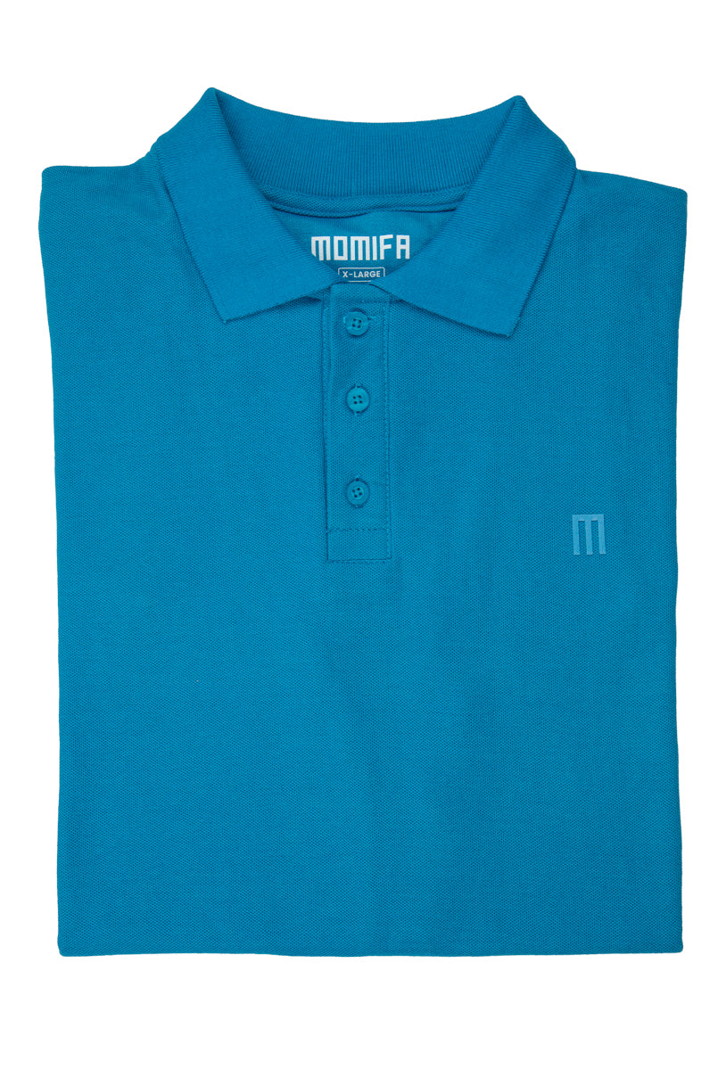 Cobalt Blue MOMIFA Classic Polo