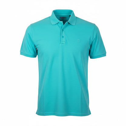 Aqua Blue MOMIFA Classic Polo
