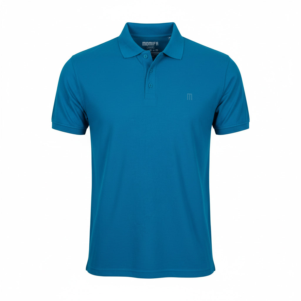 Cobalt Blue MOMIFA Classic Polo