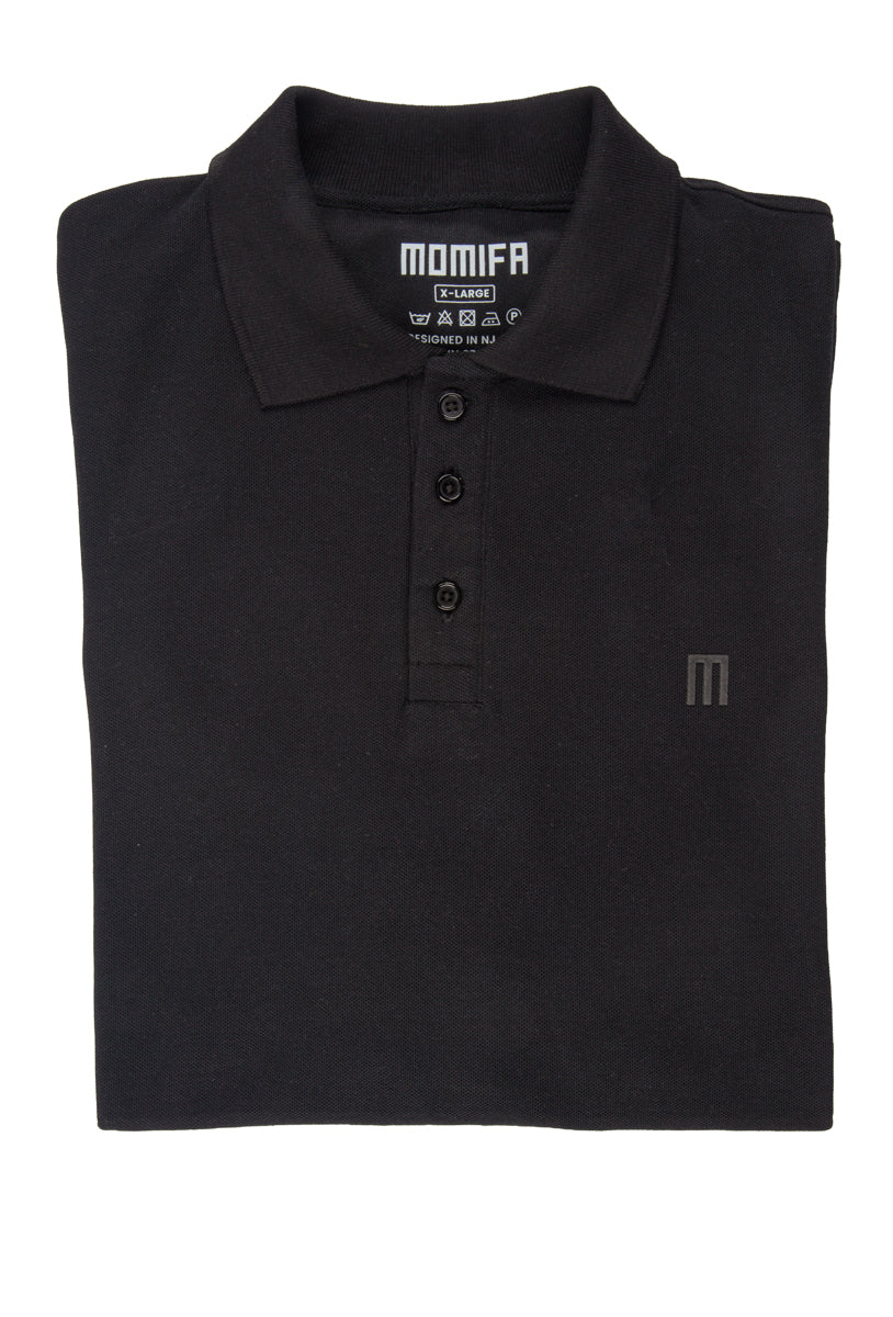 Onyx Black MOMIFA Classic Polo