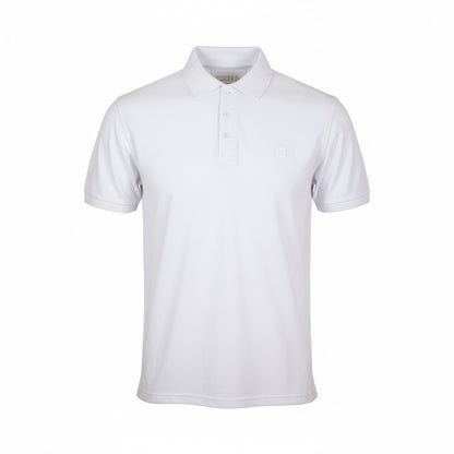 Vista White MOMIFA Classic Polo