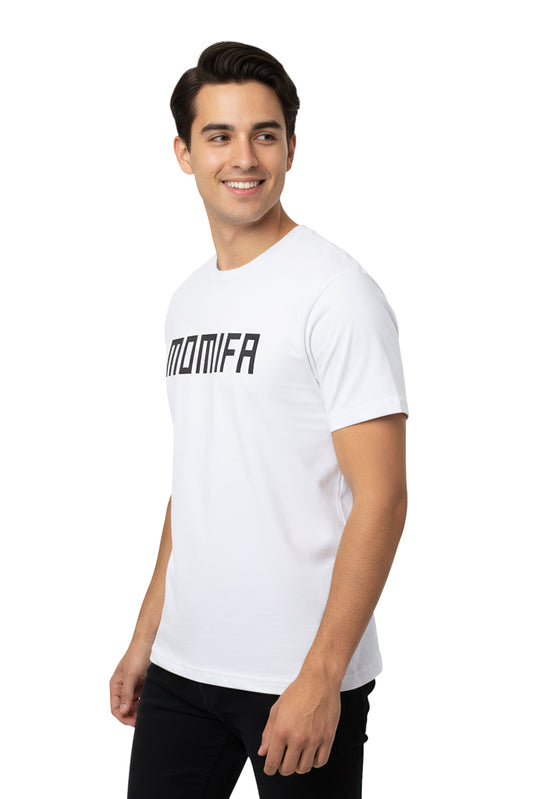 Pure White MOMIFA branded T-Shirt